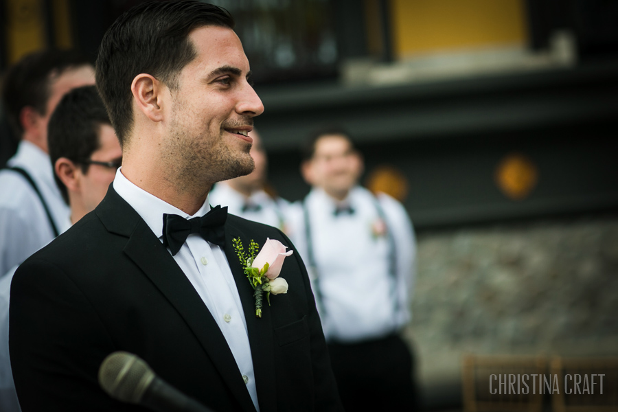 groom's reaction to bride wedding photos at zephyr palace