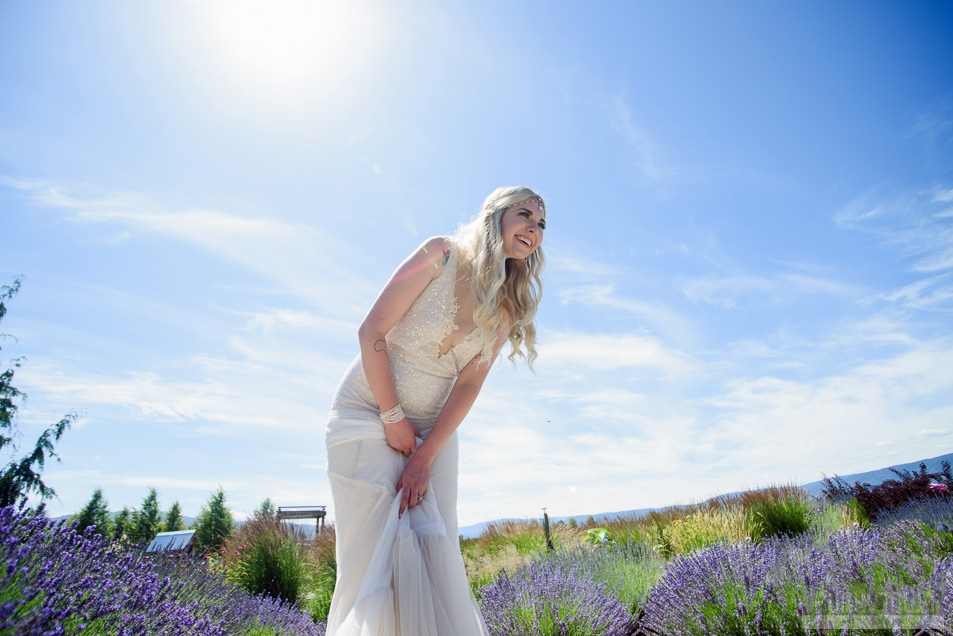 Kelowna Lavender Farm Wedding Photographers