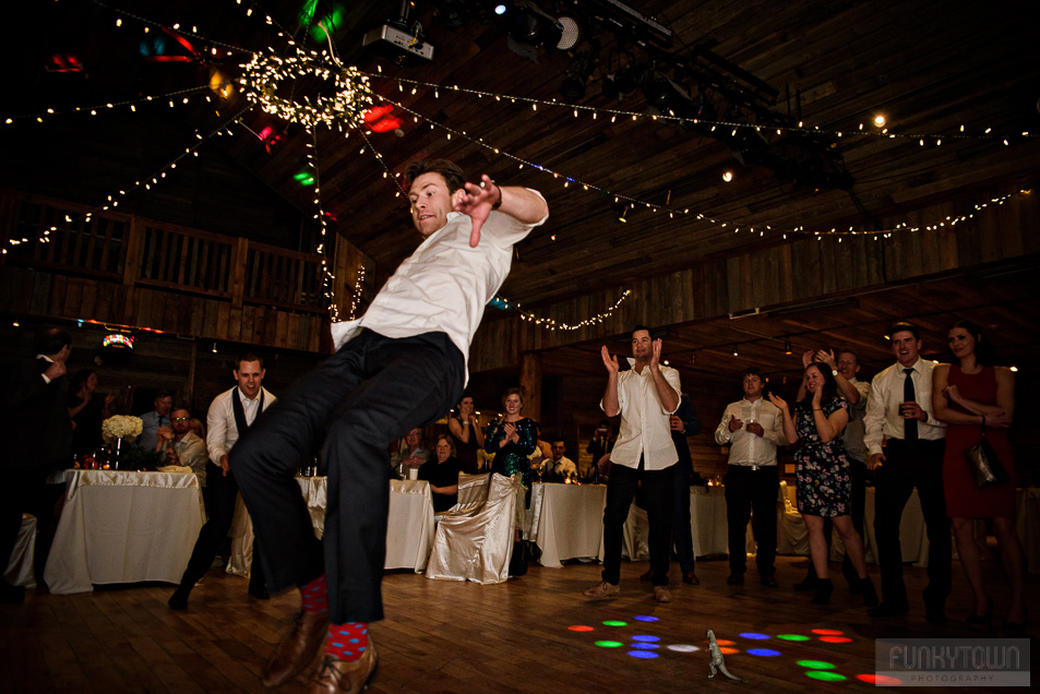 Dance Floor Cornerstone Theatre Wedding Photography