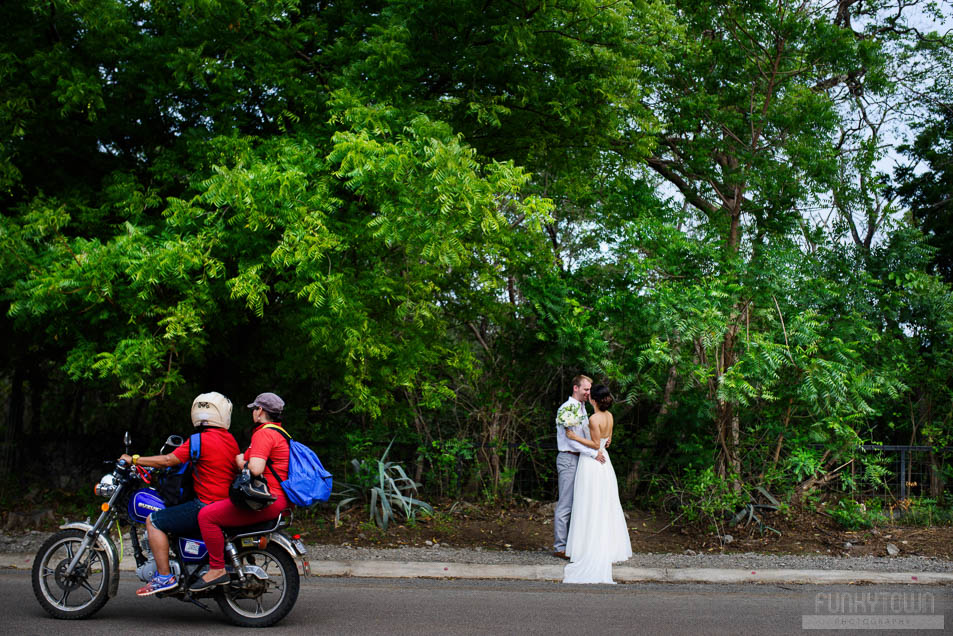 WEdding photography langosta beach club costa rica