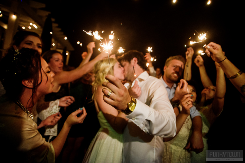 Sparkler Exit Kelowna Wedding Photos