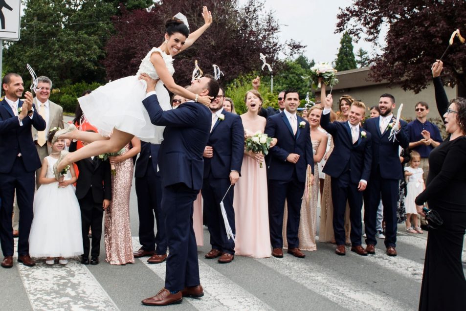 Wedding Parade Victoria BC Photographers