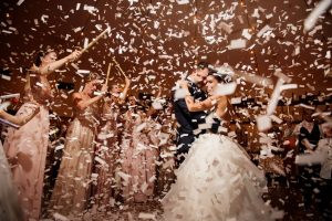 Confetti Bombs // FunkyTown Wedding Photography Victoria BC
