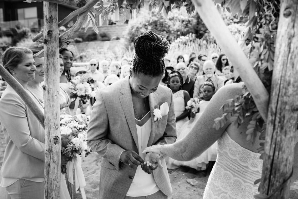 Victoria BC Cadboro Bay The Beach House Wedding by @funkytownphotography Same sex wedding LGBTQ