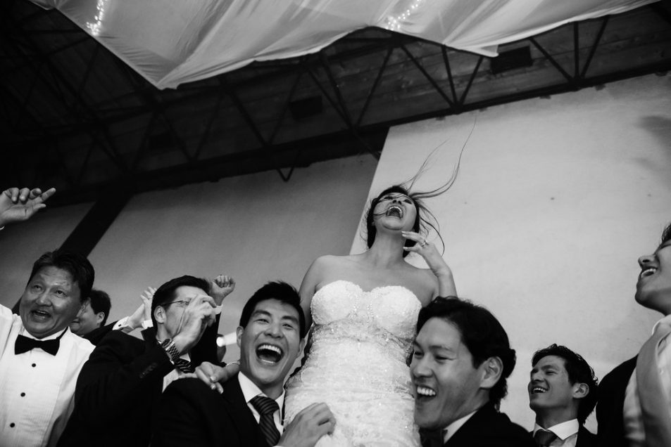 Wedding photojournalism candid reception at Wedding in Antigua Guatemala at Casa Santo Domingo