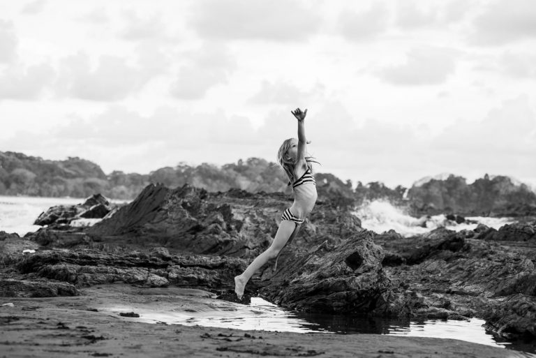 Family portraits beach documentary and candid