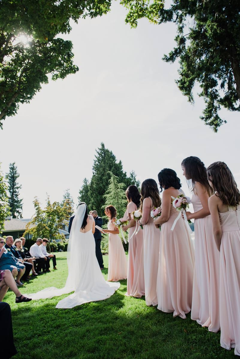 Candid wedding photojournalism at Pacific Shores Resort