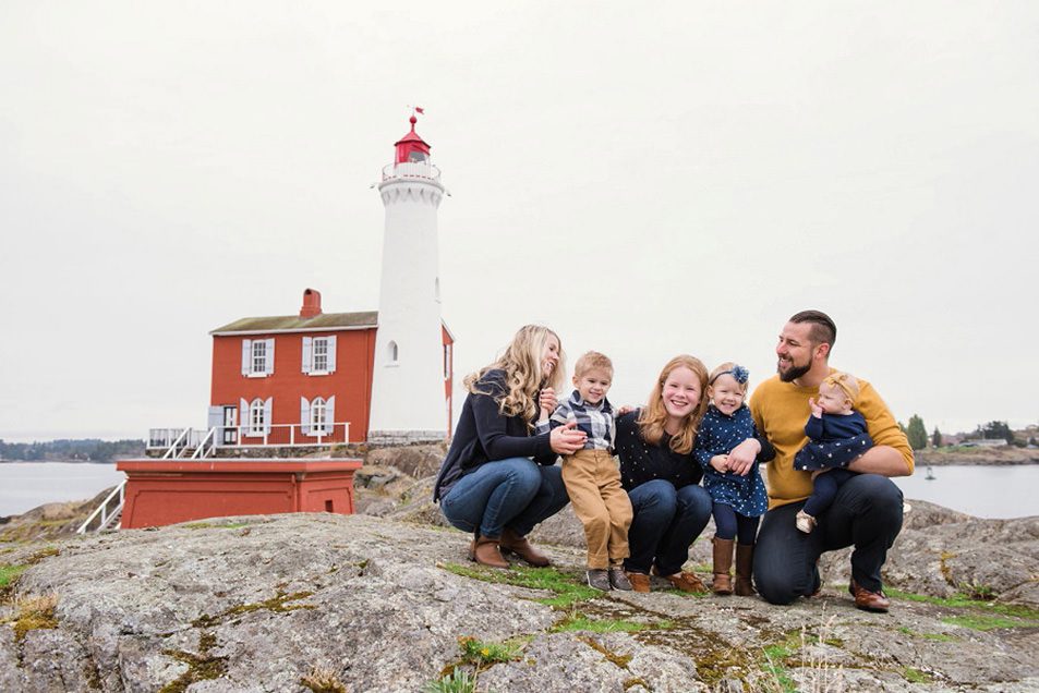 Fort Rod hill family portrait