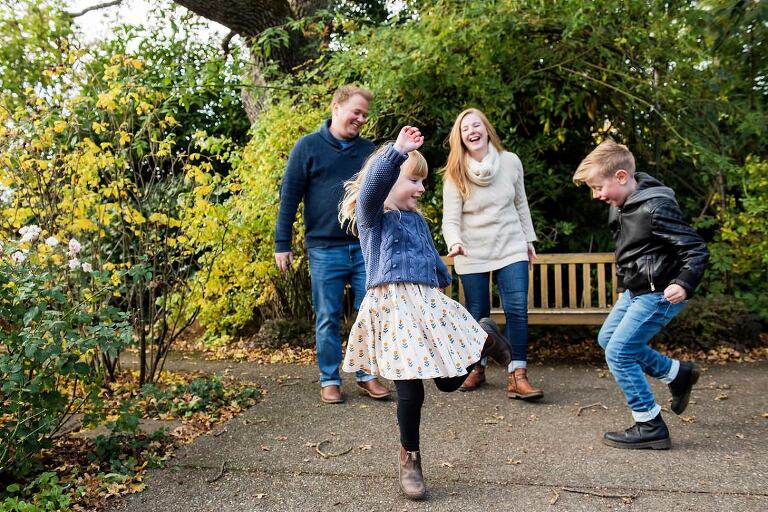 Victoria BC Family Portrait Mini-Session at Government House